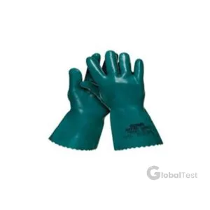 Gant nitrile chimique, mécanique et anti-chaleur – testé à 100 °C, offrant une protection contre les risques chimiques, mécaniques et thermiques. Disponible en tailles T7 à T10, idéal pour les environnements industriels et alimentaires