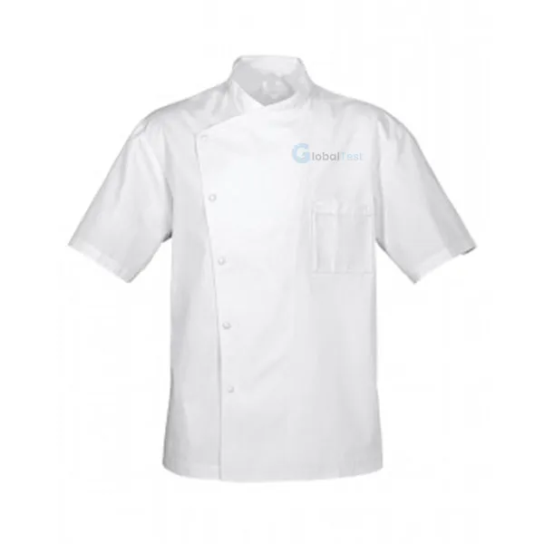 Veste de cuisine moderne et ergonomique – Conçue pour les professionnels de la restauration, cette veste allie style contemporain et praticité. Sa coupe ergonomique assure une grande liberté de mouvement, tout en maintenant une allure soignée. Fabriquée dans des tissus résistants et faciles à entretenir, elle permet un nettoyage rapide, indispensable dans un environnement de cuisine exigeant. Le choix de matériaux respirants garantit un confort optimal, même lors de longues heures de travail. Idéale pour chefs, commis ou apprentis, cette veste améliore à la fois l'image professionnelle et le bien-être au quotidien