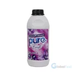 Bouteille d'assouplissant Pure Fresh Lavande 1L – adoucissant textile efficace, parfum frais de lavande, réduit l'électricité statique, convient au lavage en machine et à la main, formule douce pour la peau – Globaltest Tunisie.