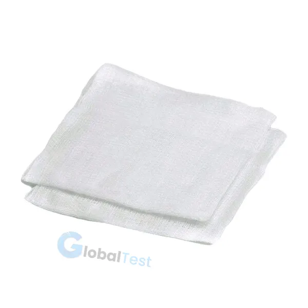 Compresses stériles 100 % coton – sachet de 5 pelables, boîte de 100 sachets, absorption optimale.