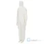 Combinaison de protection 3M™ 4500 en polypropylène léger et respirant de 45 g/m², offrant une protection de catégorie 1 contre les poussières et éclaboussures de liquides non dangereux, avec capuche à deux panneaux, poignets, chevilles et taille élastiqués, fermeture à glissière protégée par un rabat anti-tempête, idéale pour les environnements industriels légers, le nettoyage, la maintenance et l'industrie alimentaire.