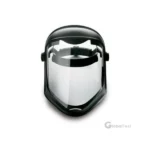 Visière d’arc électrique 100 % diélectrique, conçue pour une protection efficace contre les arcs électriques à faible risque et les rayonnements UV. Idéale pour les électriciens, techniciens de maintenance et autres professionnels exposés aux risques électriques directs ou indirects. Confort optimal grâce à un rembourrage doux et un casque à crémaillère ajustable. Offre une large zone de vision et plusieurs positions d’inclinaison pour s’adapter aux besoins spécifiques de chaque tâche.